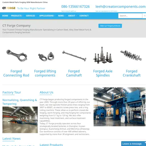 China Metal Parts Forging OEM Manufacturer Co., Ltd.